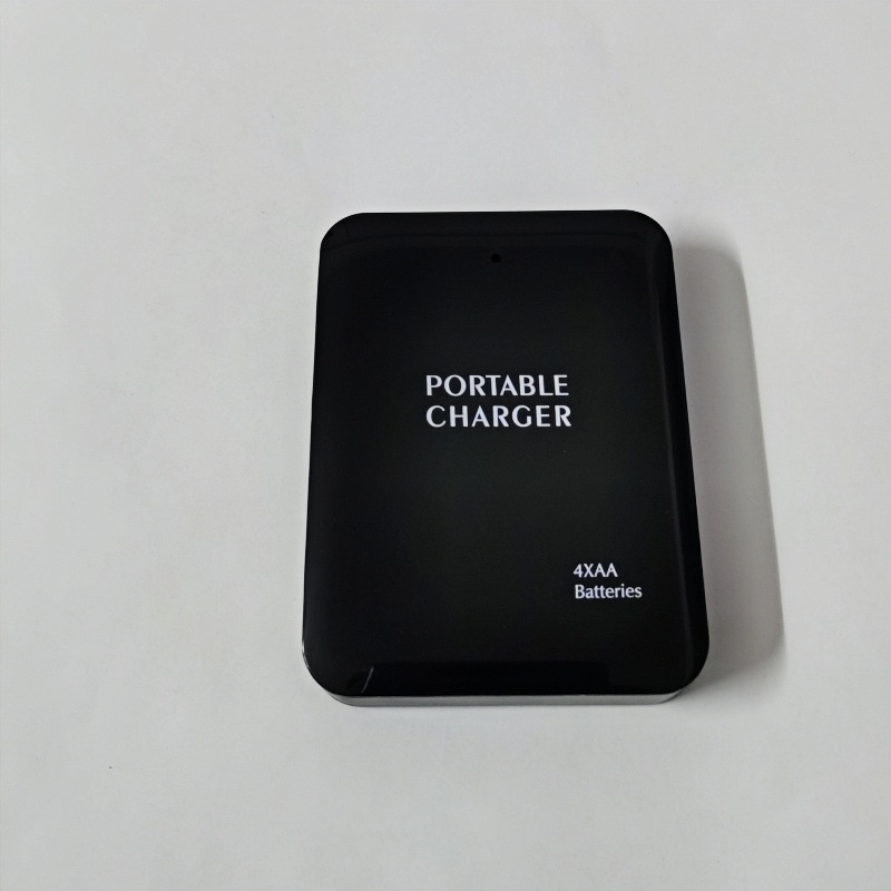 USB interface mobile 5号 battery box LED light color mobile power bank A+C port emergency phone charger