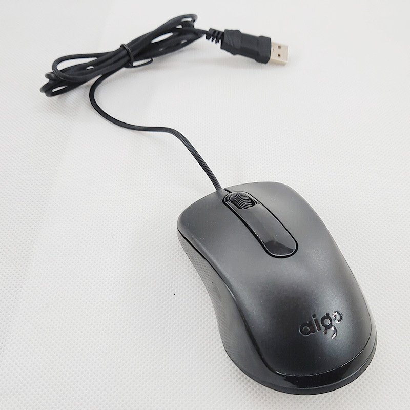 Aigo/Patriot Q822 National Good Thing Business Art USB Wired Mouse for Computer School Unit Hotel Procurement