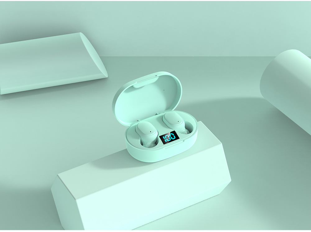 Bluetooth wireless earbuds mini smart noise-canceling in-ear for men and women Bluetooth earphones