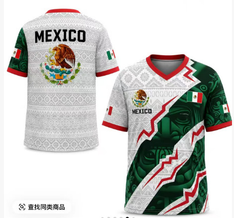 2026 New Men's Round Neck T-Shirt Football Star Eagle Germany Print Men's Top