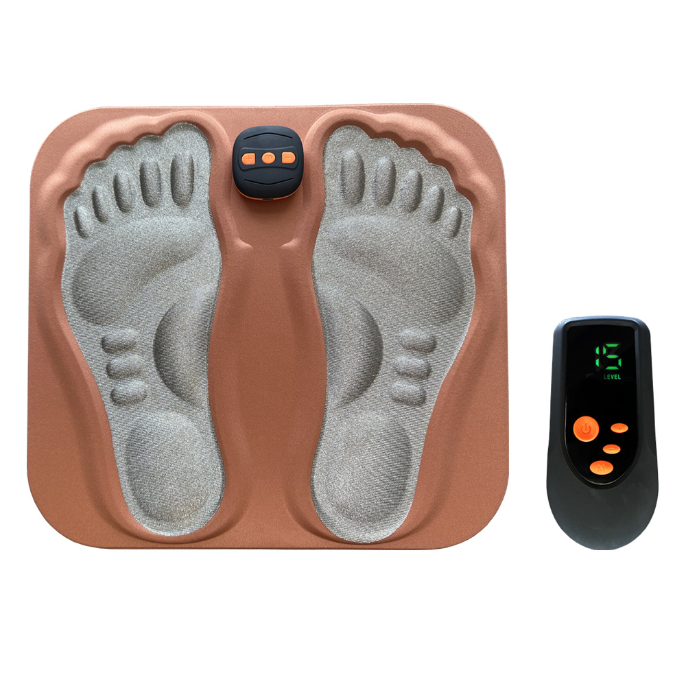 Massage foot therapy machine EMS pulse 3D foot pad microcurrent foot massage physiotherapy device USB charging