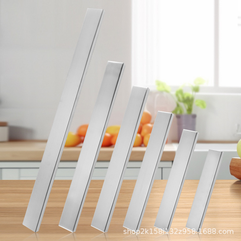 fully welded 304 magnetic knife holder magnetic knife rack kitchen wall-mounted storage rack knife storage no drilling