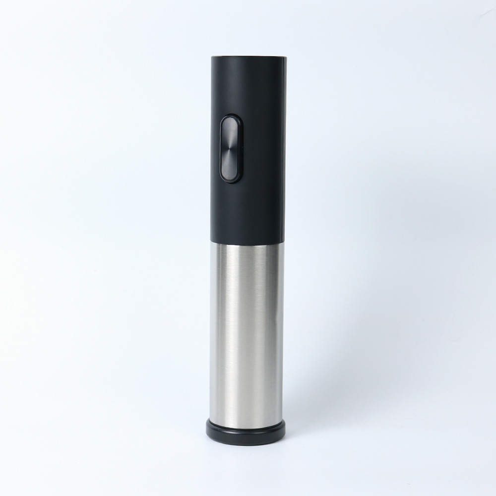 New 2022 Electric Red Wine Opener Simple Black Silver Opener Home Tool