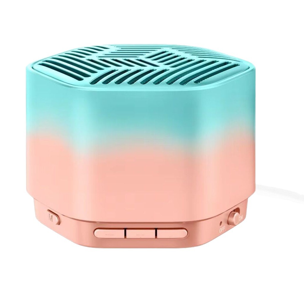 Gift Bluetooth small speaker, macaron gradient colorful Bluetooth audio, mini portable subwoofer