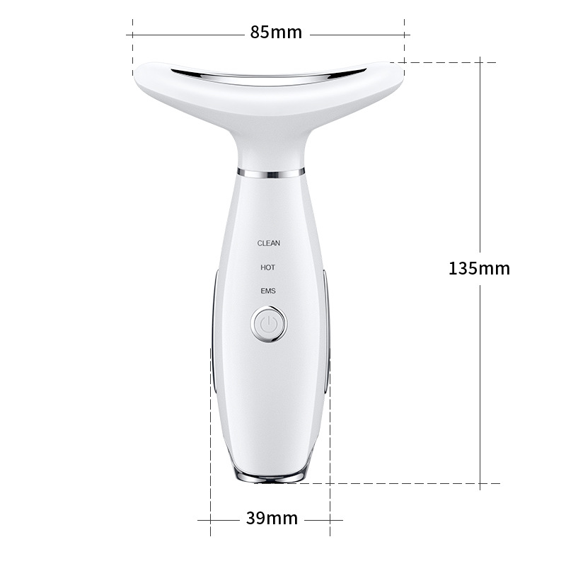 7-color Neck Beauty Instrument to Improve Neck Skin Condition, Youthful MSG Microcurrent Neck Beauty Instrument