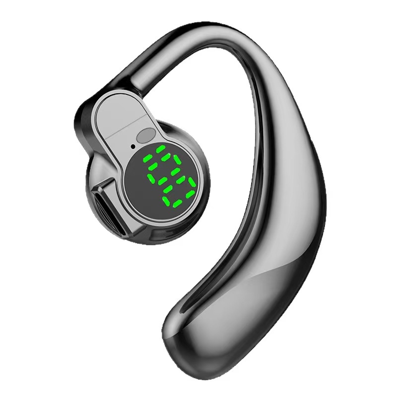 Bluetooth earphones, open-ear style, compatible with all phones, noise reduction, sports, waterproof, gaming, low latency 5.4, ultra-long battery life