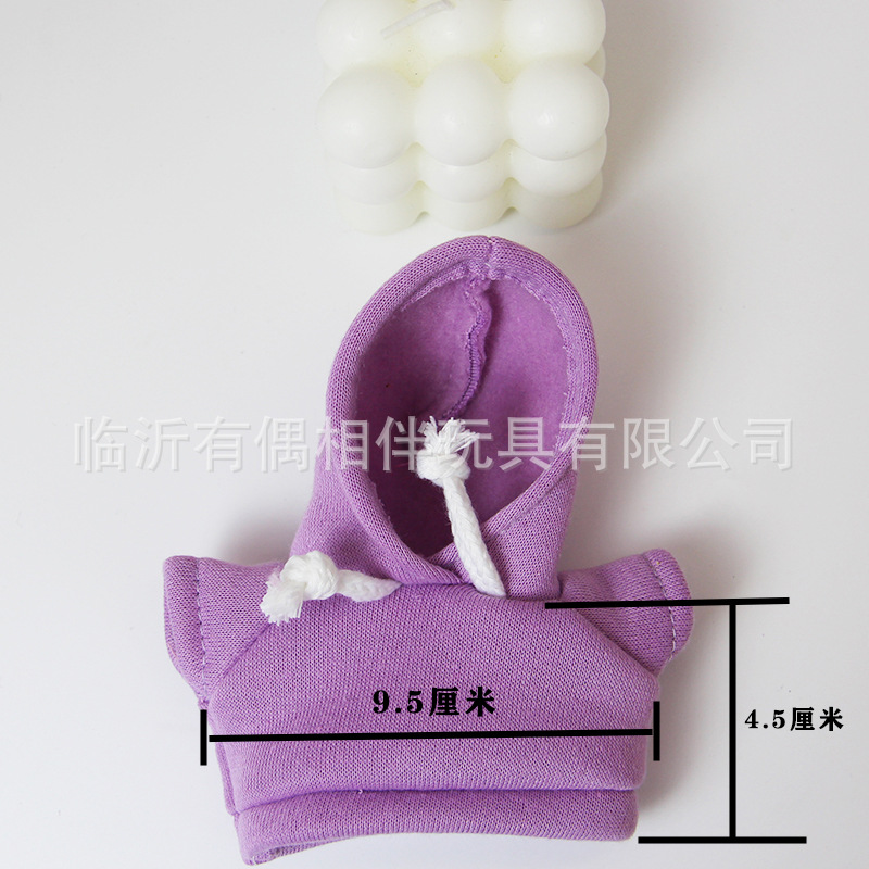 13cm doll clothes panda pendant outfit dress up toy bear accessories teddy bear small clothes custom LOGO