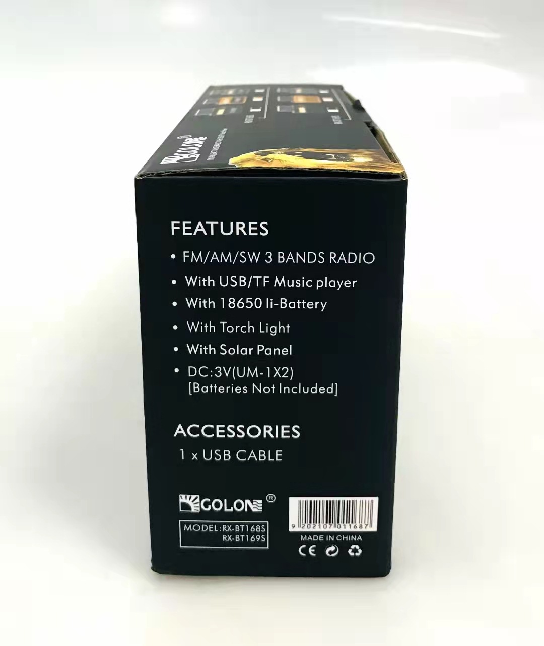 Charging Multifunctional Solar Power Generation Portable Radio Multi-Band Bluetooth Speaker Solar Radio