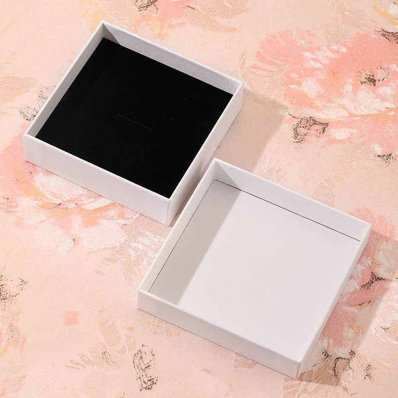 NALA Jewelry Packaging Box Necklace Ring Earrings Set Paper Box Gift Packaging Jewelry Box