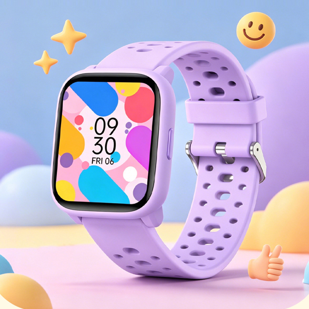 Zongxin W98L Children's Smart Watch Sports Step Monitoring Boys and Girls Primary School Students Youth Educational Game Watch