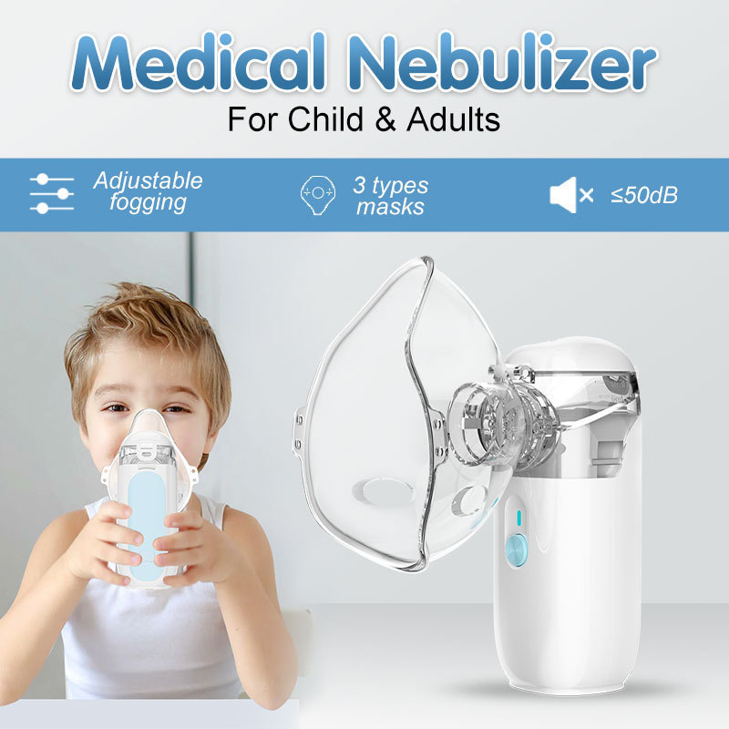 N1N3 Adult Child Elderly Nebulizer Silent Nebulizer Machine Handheld Portable Mesh Nebulizer Portable