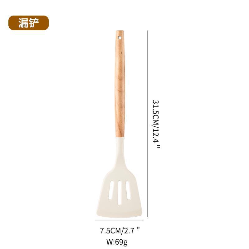 硅胶厨具白色（漏铲）