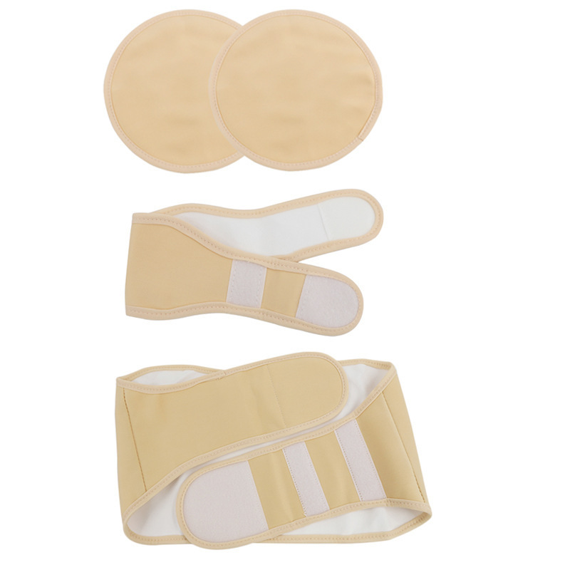 Castor Oil Pack Leak-Proof Organic Cotton Reusable Washable Essential Oil Care Auxiliary Pack