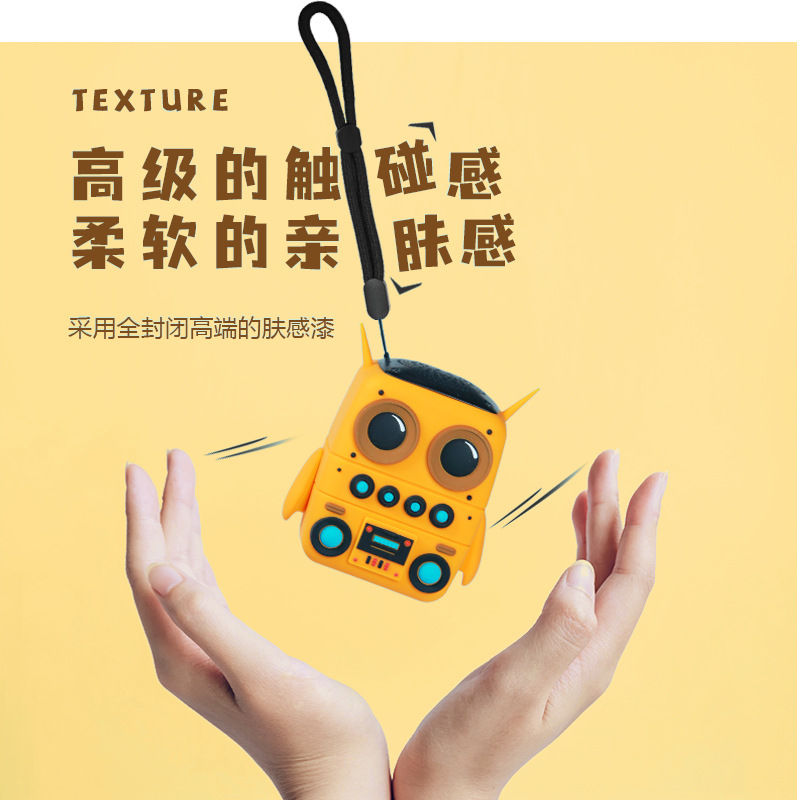 Outdoor Owl Portable Bluetooth Speaker Cartoon Mini Speaker Student Party Listening DJ Subwoofer Gift