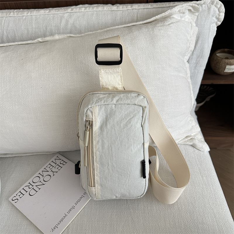 Commuting sports outdoor men women chest bag phone bag new travel single shoulder crossbody bag