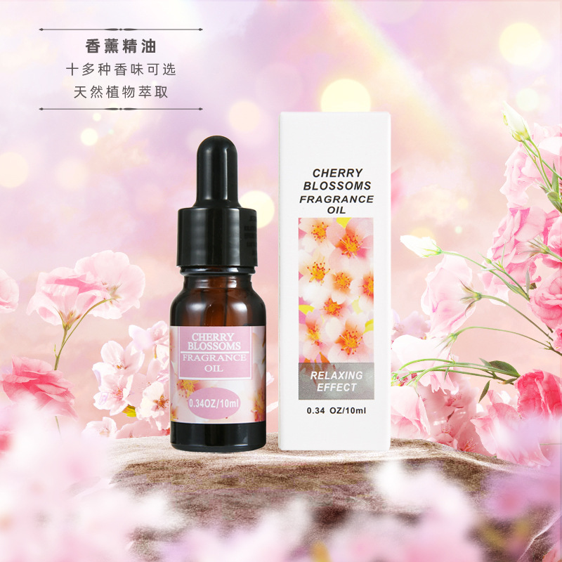 Dropper Aromatherapy Essential Oil 24 Scents Bedroom Humidifier Aroma Stone Fragrance Frankincense Rose Lemon Plant Essential Oil