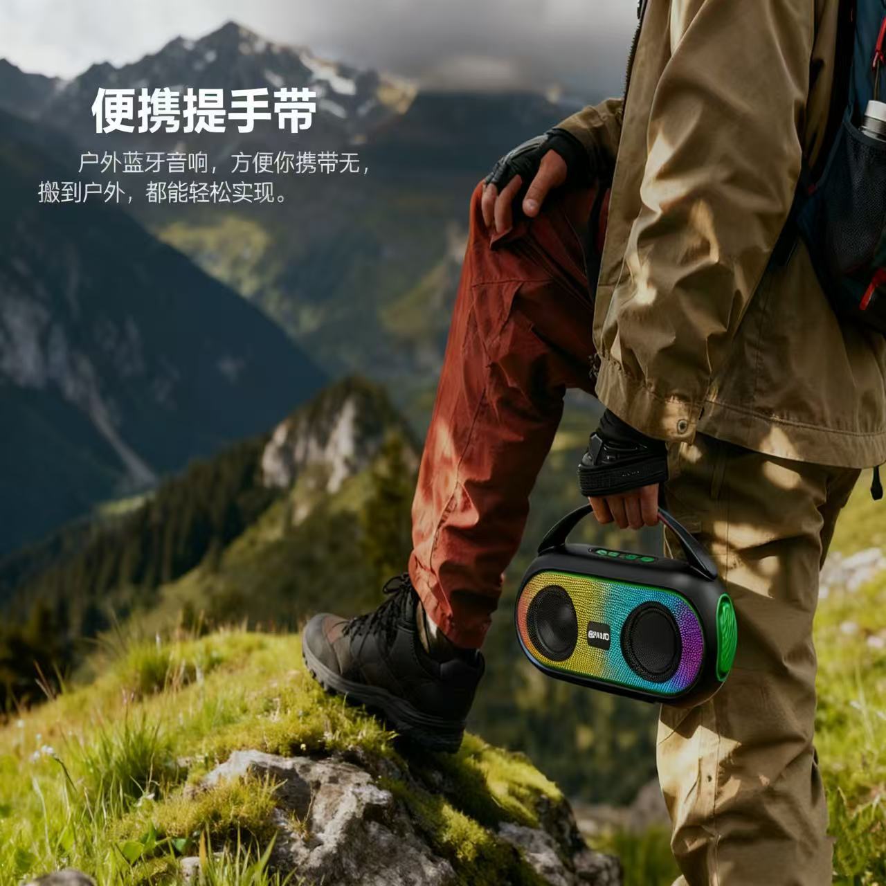 Bluetooth speaker 2026 new JK-P90 outdoor portable plug card small speaker home mini speaker