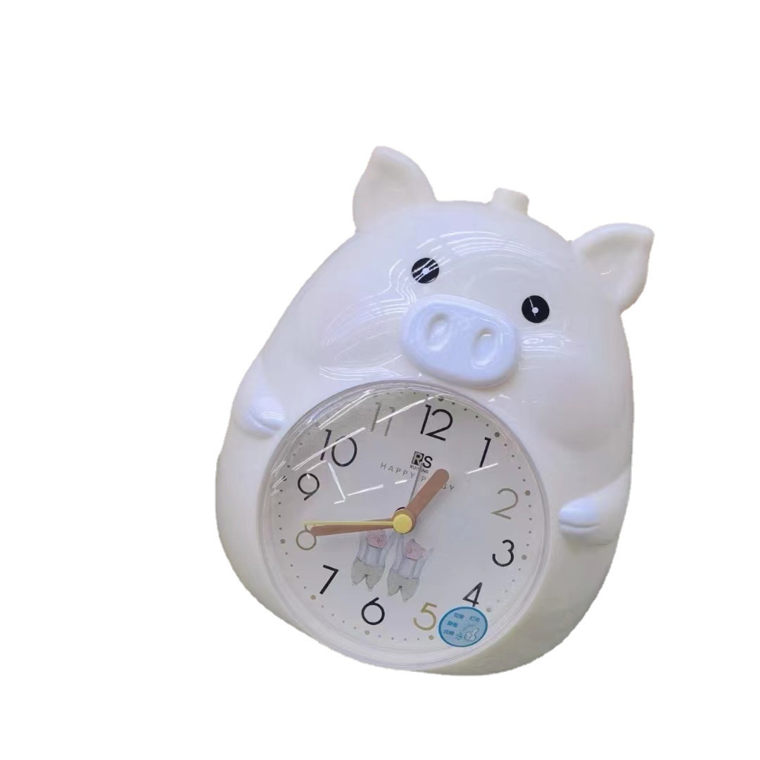 Sleepy pig dual voice talking alarm clock children special alarm clock accurate timing alarm clock