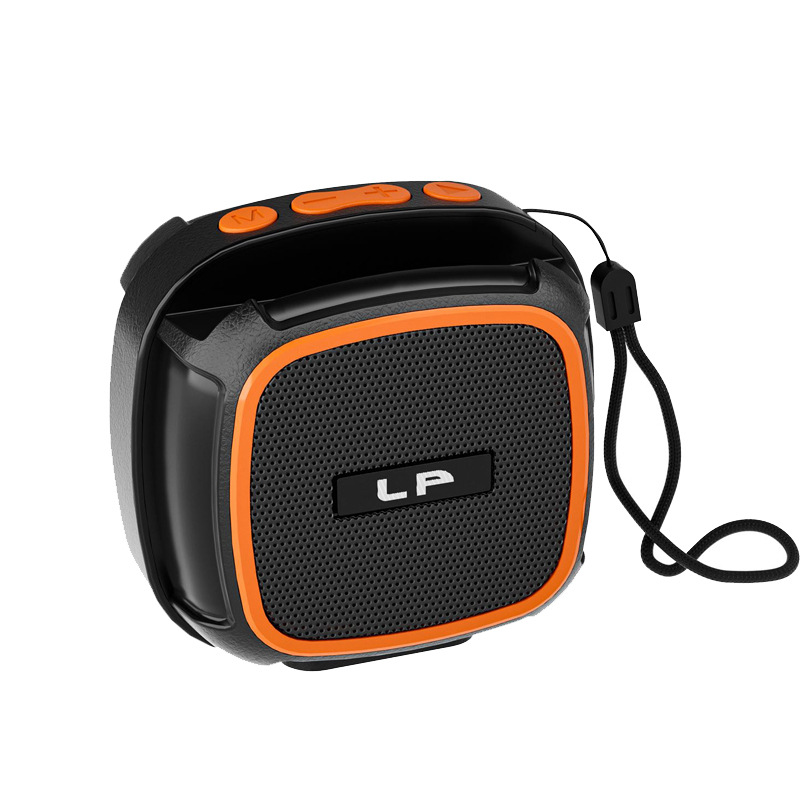 LP-V104 New Bluetooth Speaker Bass Desktop Portable Phone Stand Mini Wireless Card Audio