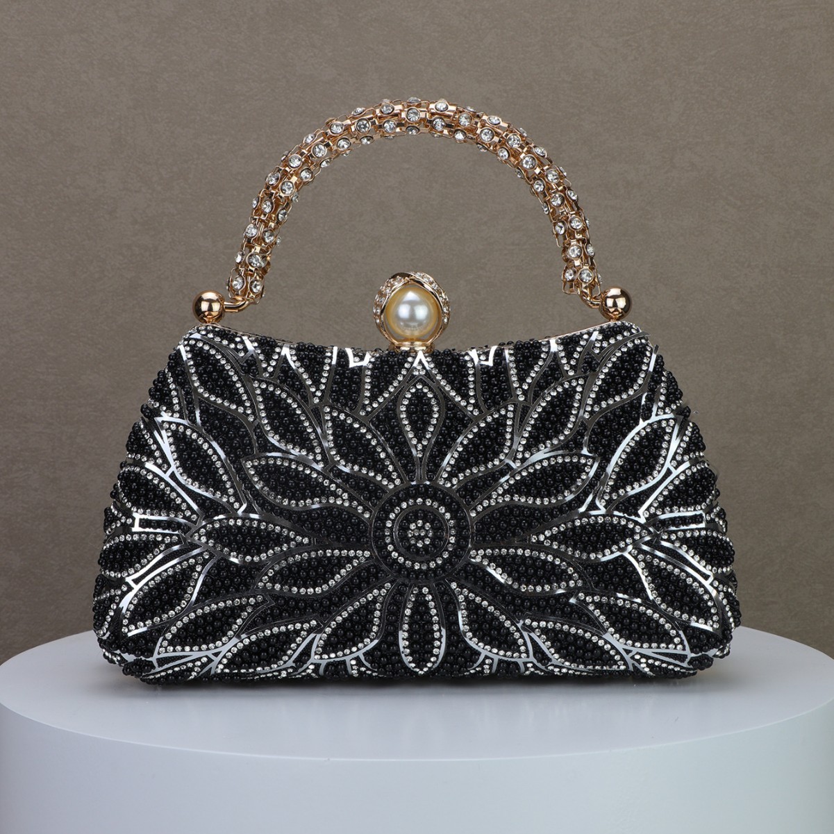 2026 New Evening Bag Women's Rhinestone Clutch Evening Bag Handbag Party Bag Banquet Bag