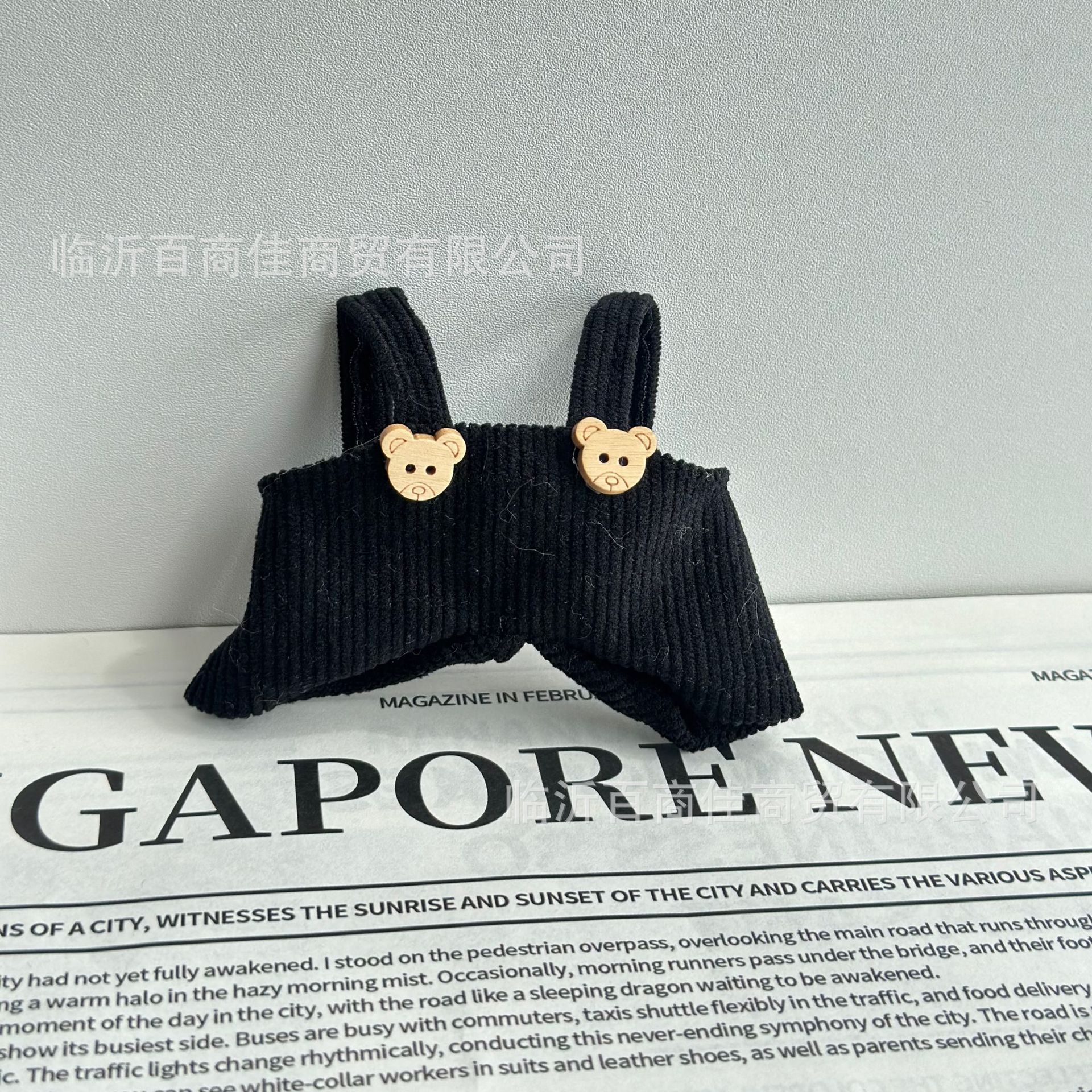 Overalls 10cm pendant doll clothes 15cm dog plush overalls pants cotton doll clothes shorts