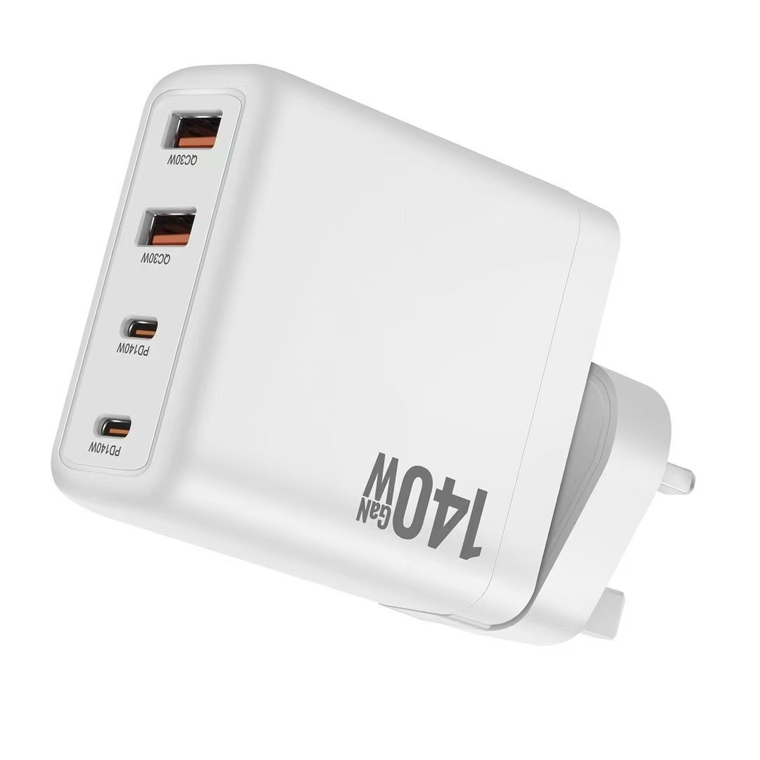 140W GaN Fast Charger PD3.1 Fast Charging Laptop Drone Multi-Port GaN PD Fast Charger