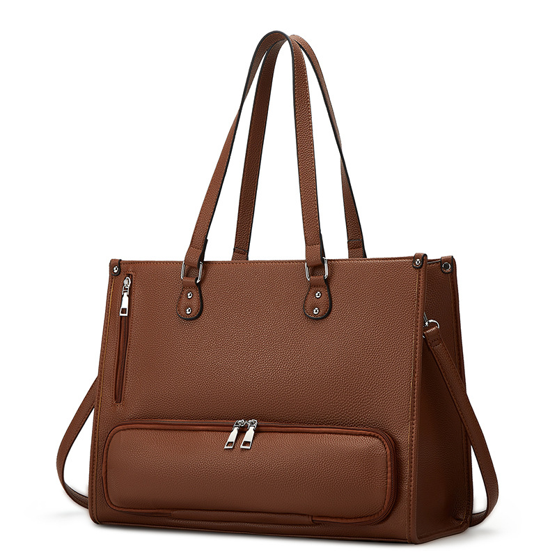Women's bag 2026 new large capacity handbag tote bag multifunctional computer bag document bag shoulder bag