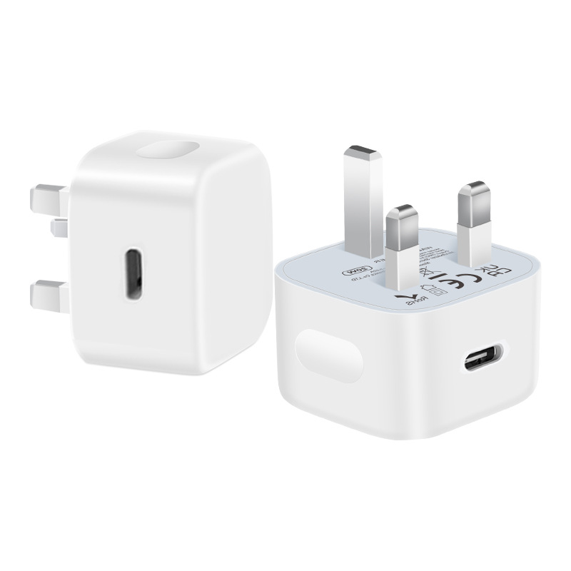 PD20W charger type-c port fast charging for Apple 15 charger UKCA certified PD20W UK standard