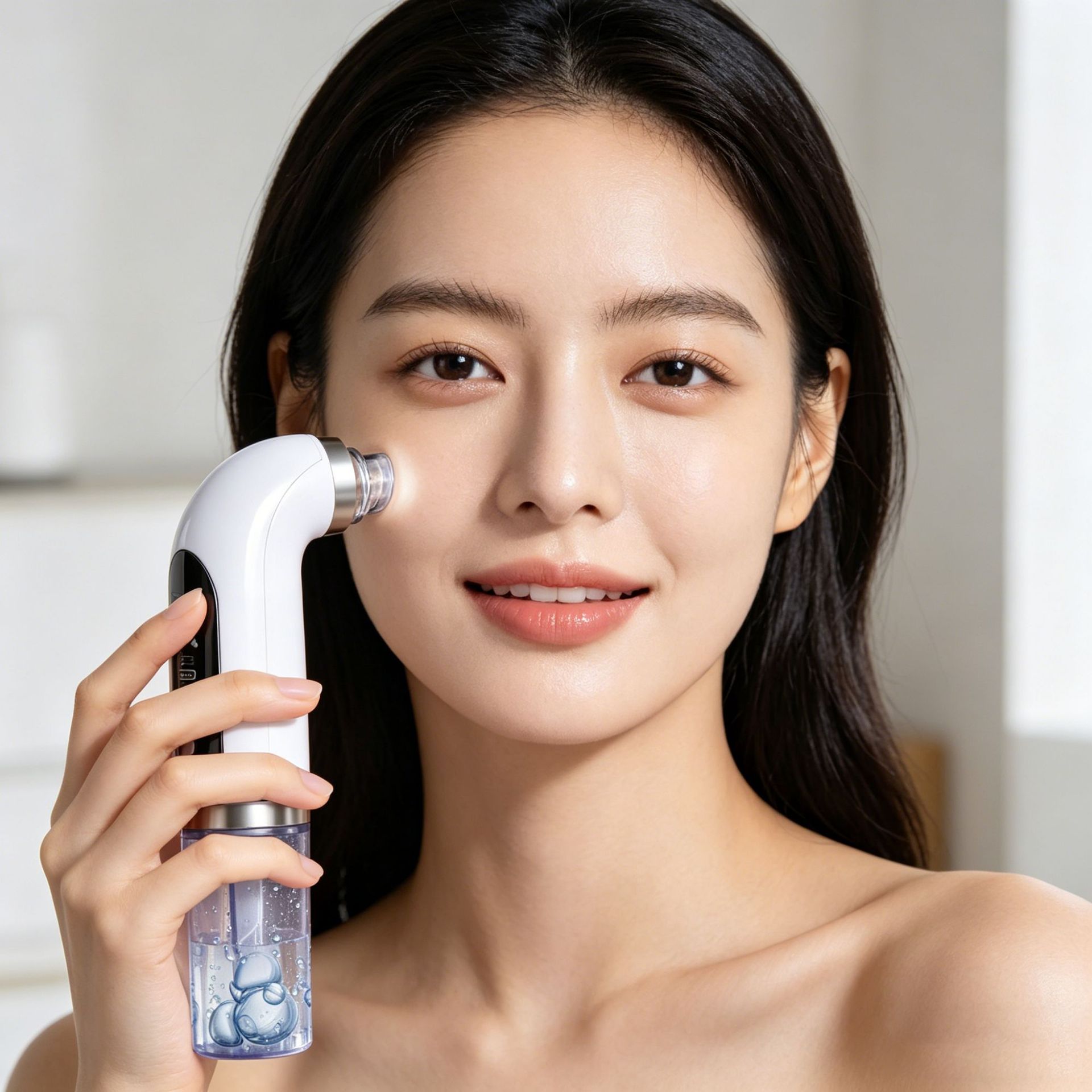 Small Bubble Beauty Instrument Home Pore Cleaner导入仪 Oxygen Injection Instrument Electric Small Blackhead Remover