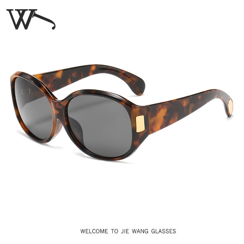 2026 New Color Sunglasses Large Frame Pose UV Protection Sunglasses