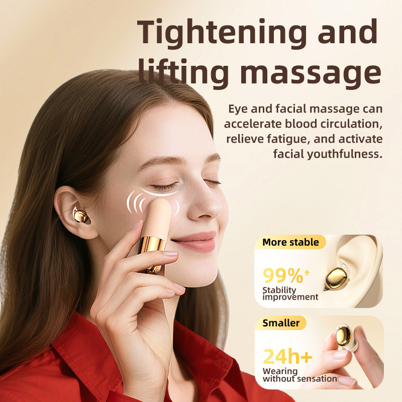 Noise-canceling headphones S13 new wireless in-ear Bluetooth earphones ultra-long battery life mini vibration massage decompression