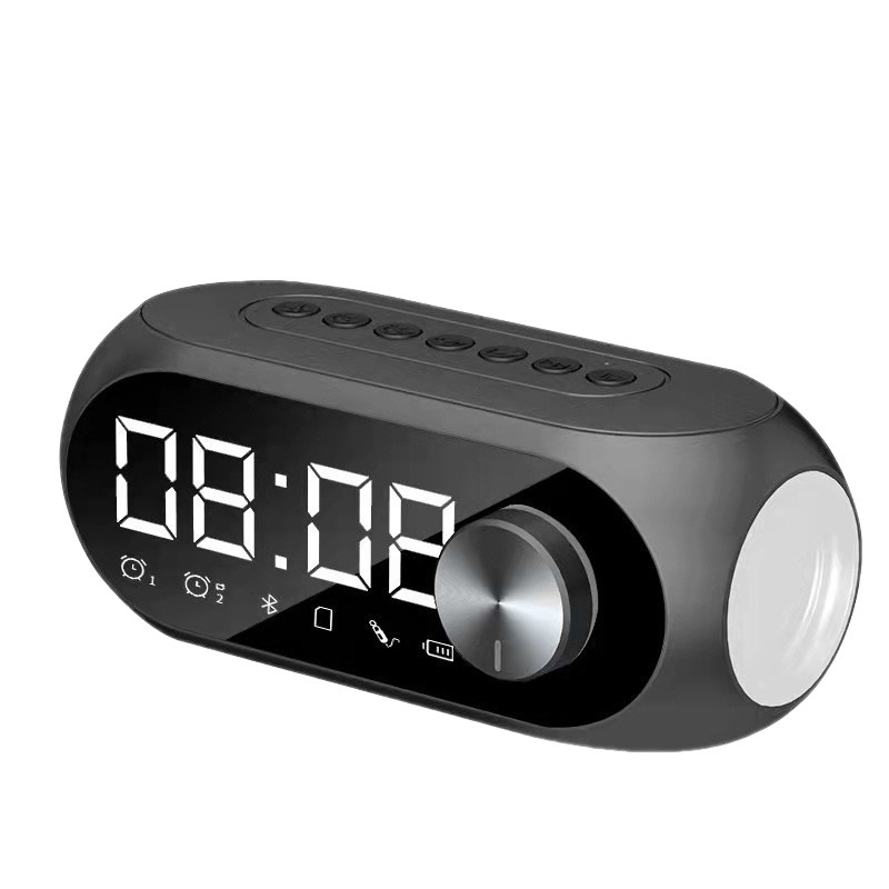 Private mold S8 Bluetooth speaker RGB subwoofer portable mini clock home alarm clock desktop Bluetooth small speaker