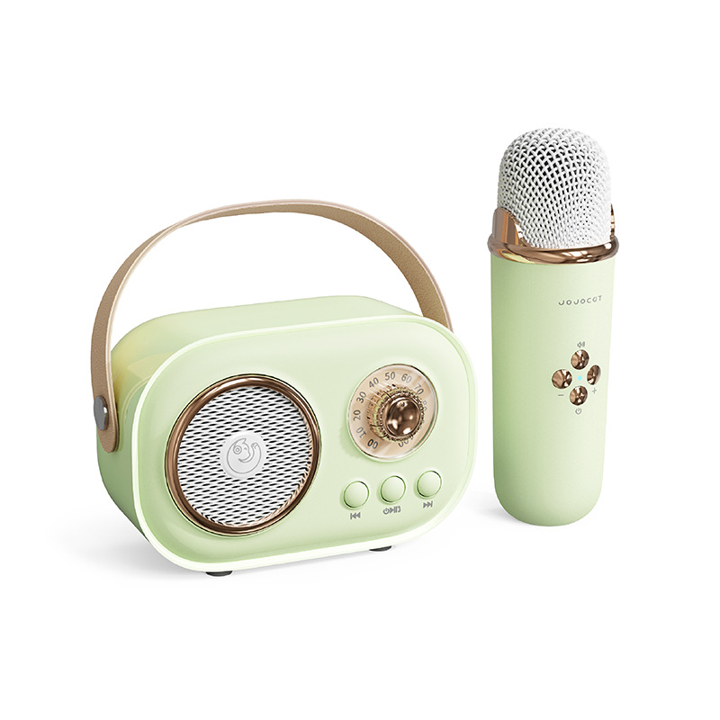 C20 Wireless Microphone Speaker All-in-One Wireless Bluetooth National K Song Children Singing Home Speaker
