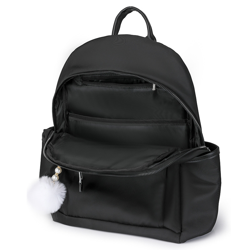 Travel backpack women nylon cloth double-shoulder bag women 2025 new travel lightweight simple large capacity