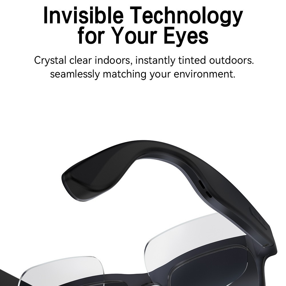 AIMB-G2pro Smart Glasses 1080p Anti-shake 8MP Video Call AI Translation Glasses Outdoor Sunglasses