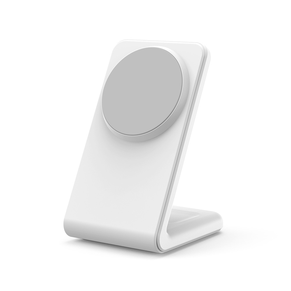 2-in-1 Magnetic Wireless Charger Foldable Stand for Apple Magnetic Phone 15W Fast Wireless Charging