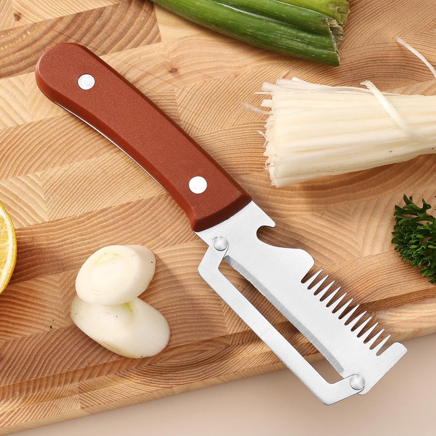 New stainless steel sugarcane peeler kitchen dedicated peeler commercial thickened pumpkin and lettuce peeler