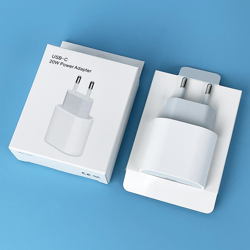 PD20W EU Standard Charging Head Applicable iPhone Apple Charger PD30W US UK Standard Fast Charging Head