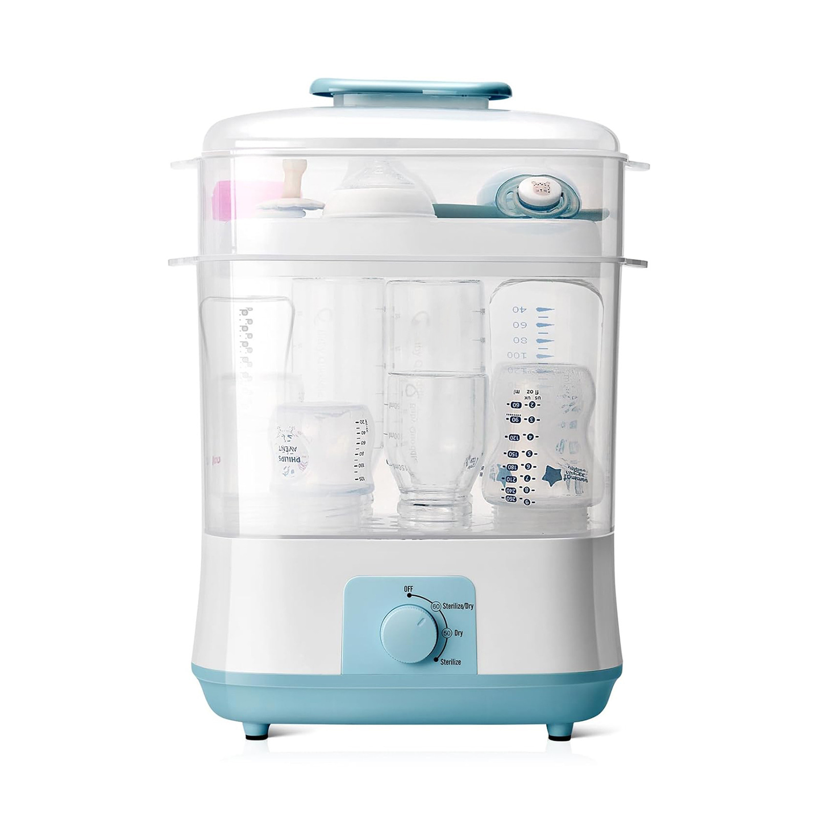 Baby Bottle Sterilizer and Dryer 2-in-1 Large Capacity for Baby