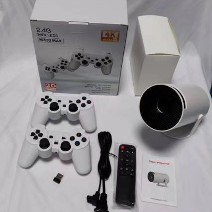 HY300 Game Edition Projector HD Portable Projector Wireless Phone M300Max Projector