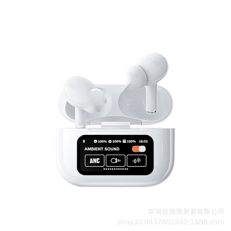 New TWS Earbuds A9Pro In-ear Noise Reduction Call Color Screen Touch