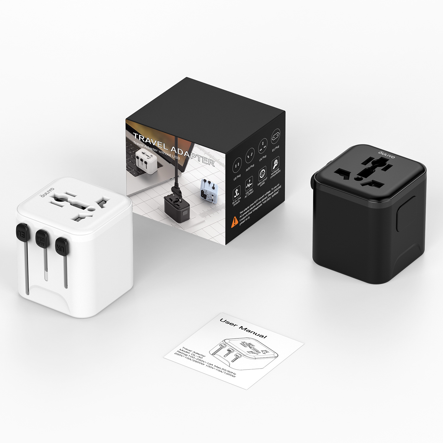 Multi-function Travel Adapter Universal No USB India Plug Socket Converter Multi-country Travel Plug