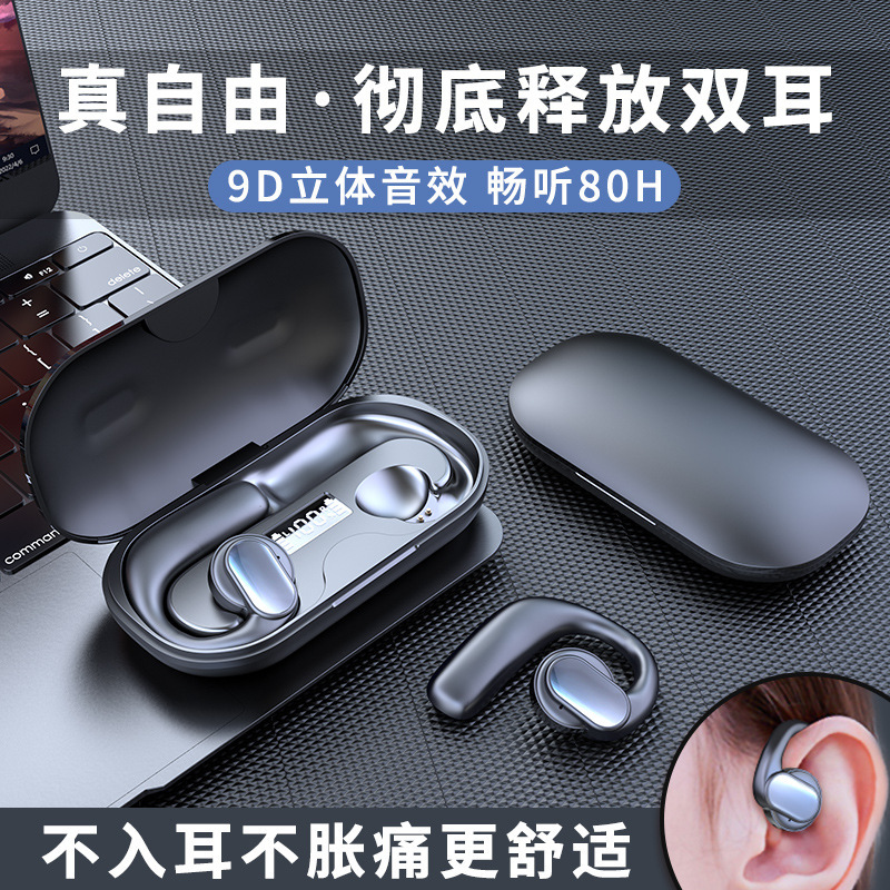 Shenzhen Digital S901 Bone Conduction Bluetooth Earphones Wireless TWS Pair Ear Huaqiangbei Bluetooth Earphones