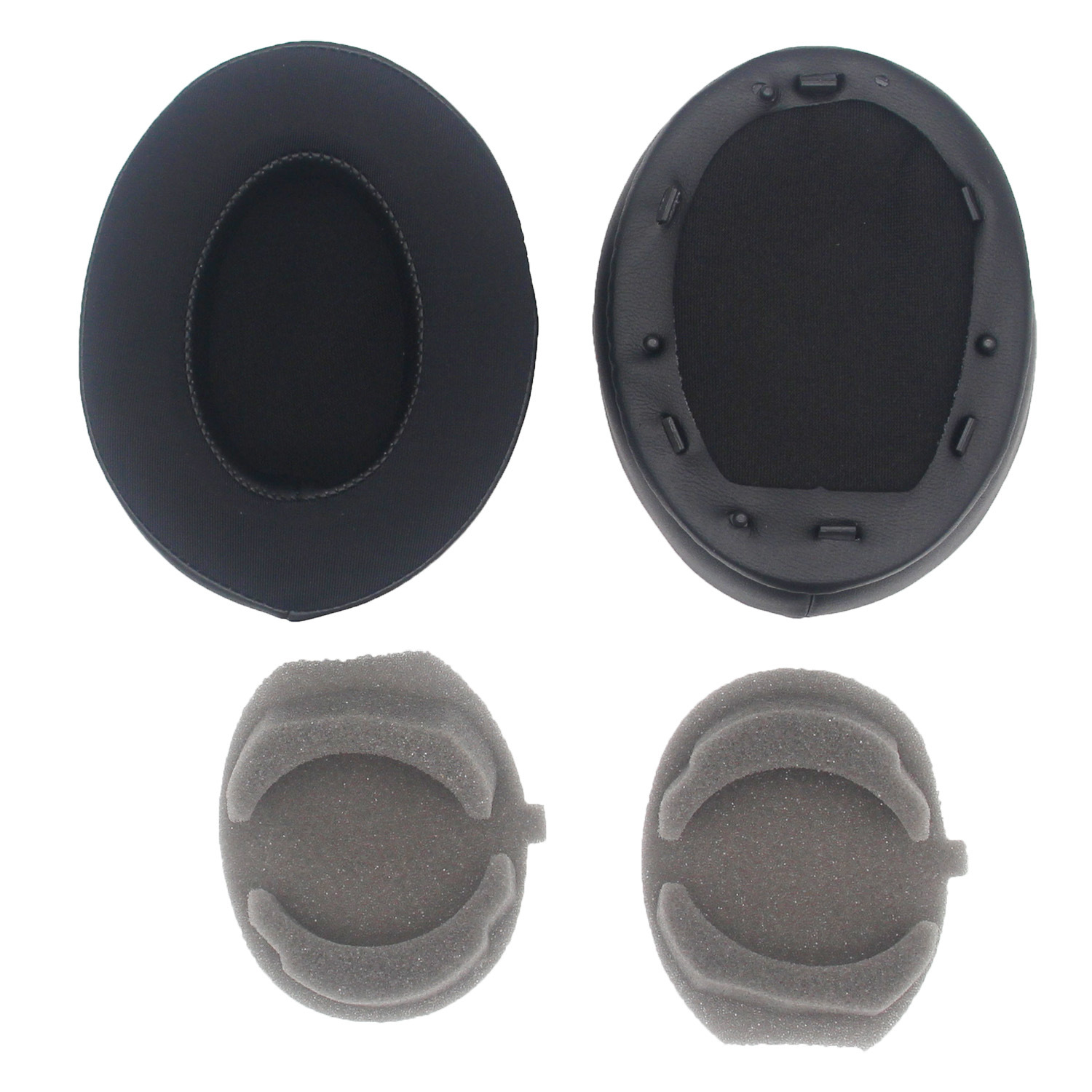 Compatible with Sony WH-1000XM3 headphone leather earpads 1000XM3 ear cushions mesh sponge earmuffs ear foam