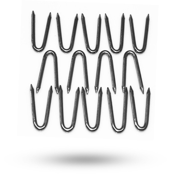 5ZW Saddle Staple U-Shaped Nail Iron Nail Wire Mesh Special Nail Fence Nail Wood Nail for Fixing Things