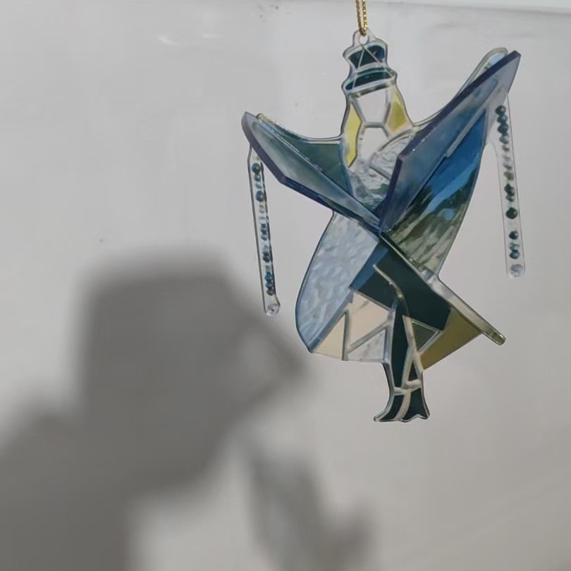 Handmade Stained Glass Spinner