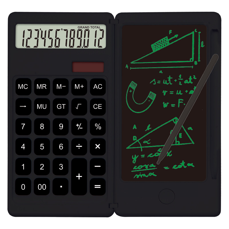 Calculator student exam solar writing board calculator ultra-thin electronic computer business gift