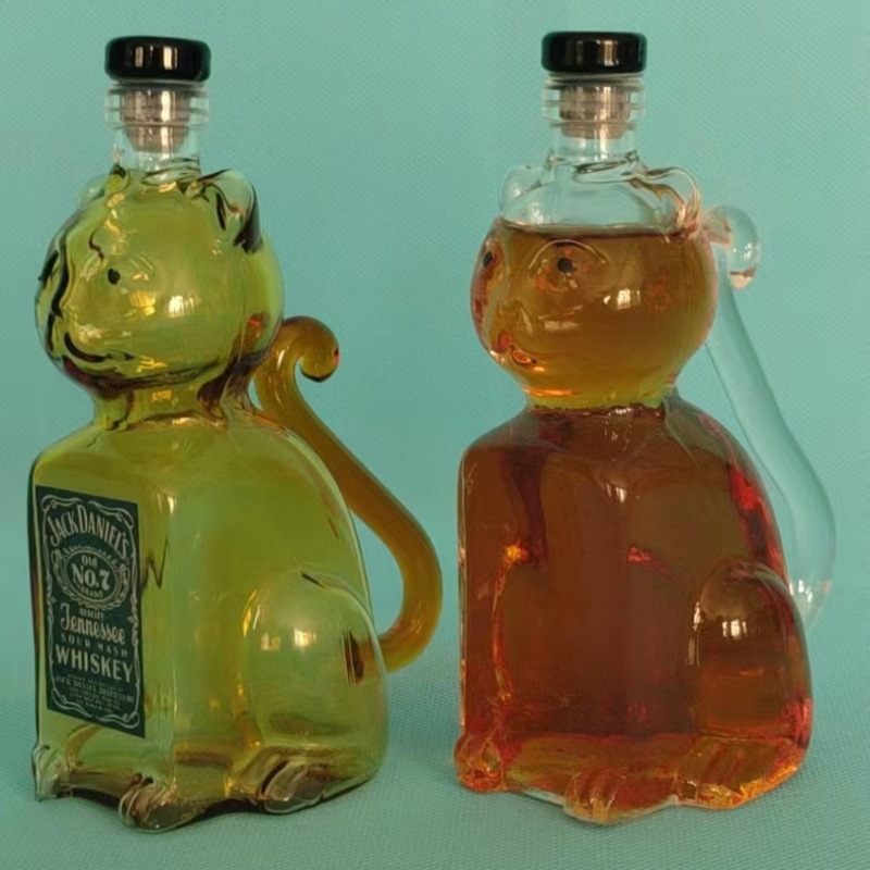 Eagle whiskey bottle cat animal series soaking bottle whiskey bottle decanter