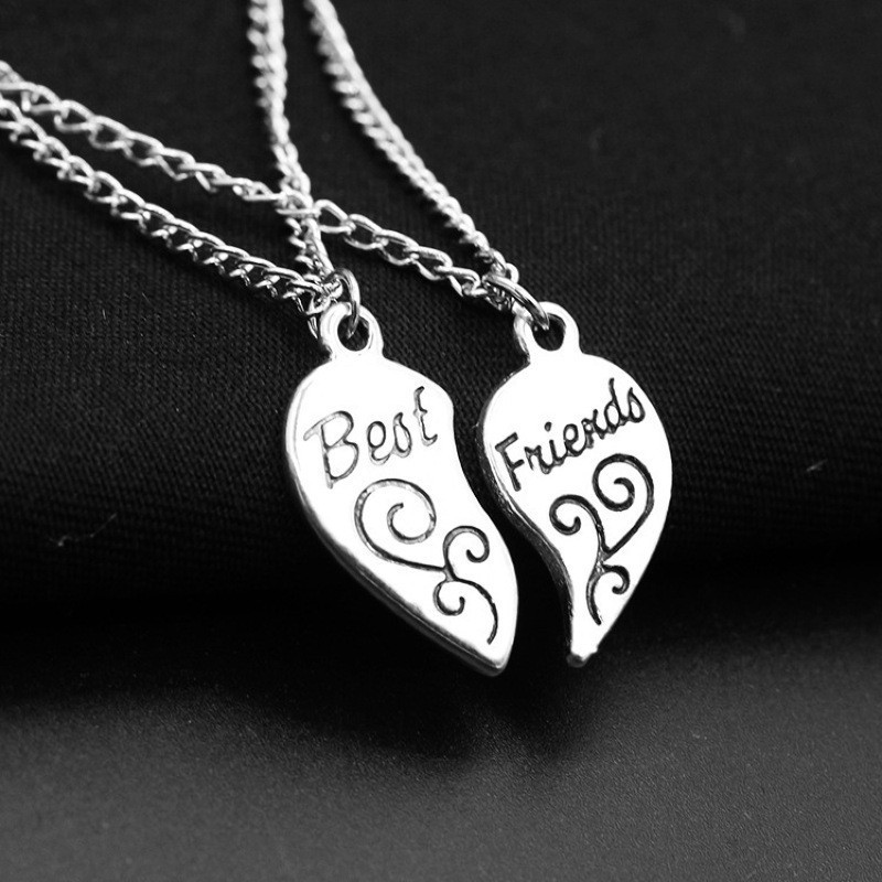 Best friend matching necklace Best friend mother daughter Tai Chi pattern