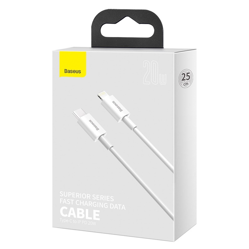 Baseus Yousheng fast charge 20W data cable type-c to ip for Apple 14 phone pd charging cable